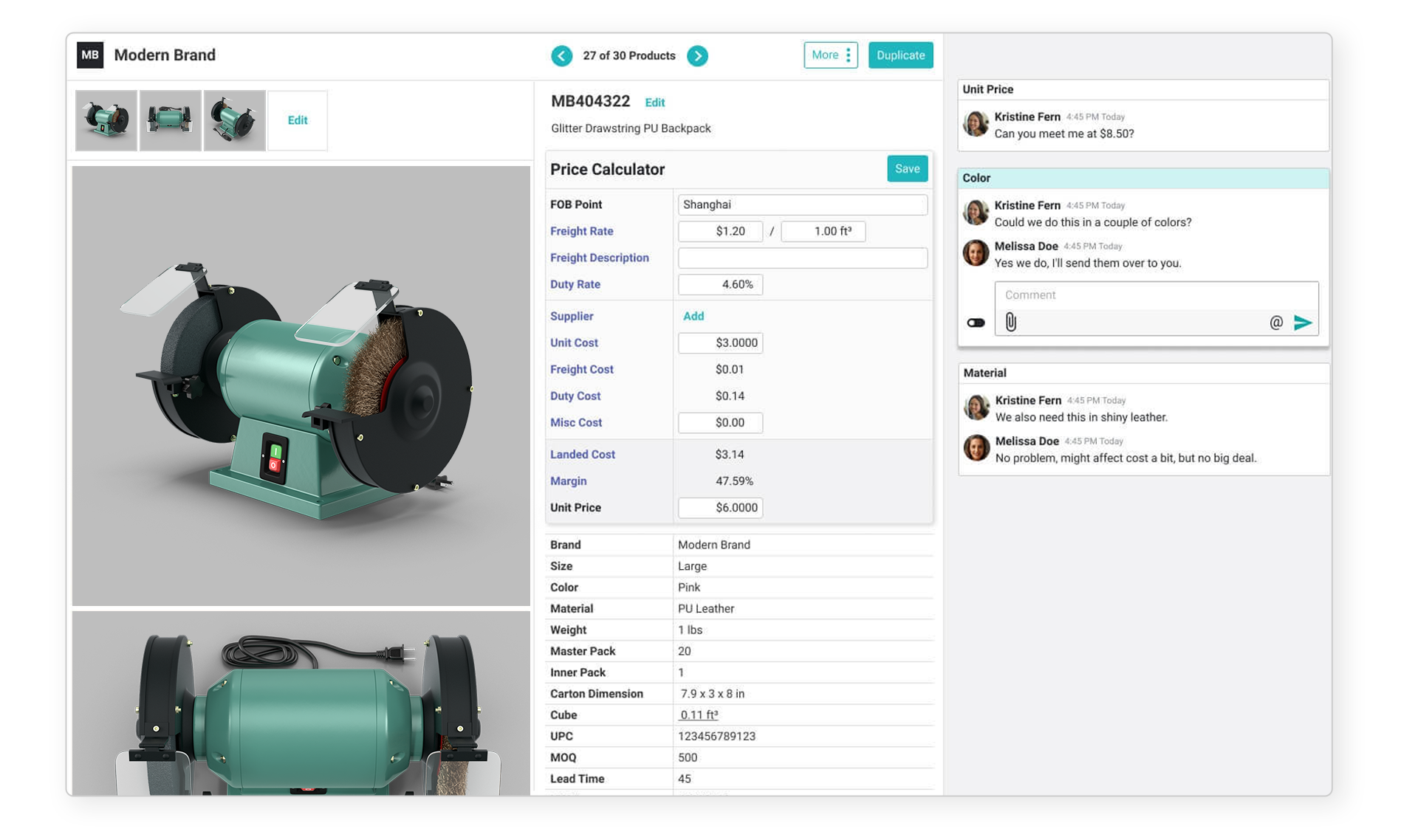 manufacturing product collaboration